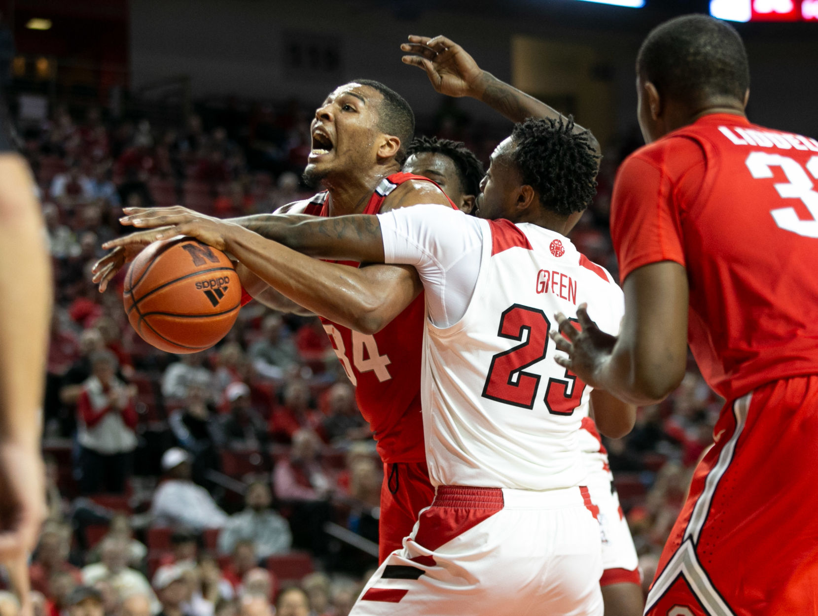 Nebraska Basketball vs Ohio State Photo No. 6